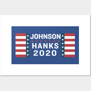 Johnson/Hanks 2020 Posters and Art